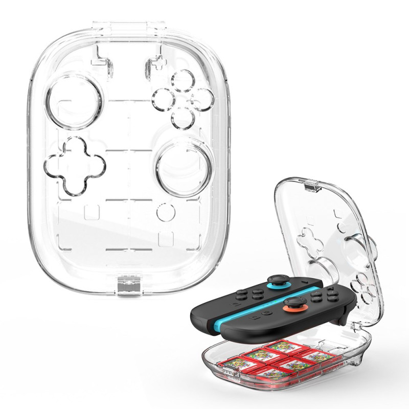 Custodia protettiva per Nintendo Switch 2 Joy-Con Controllers Trasparente