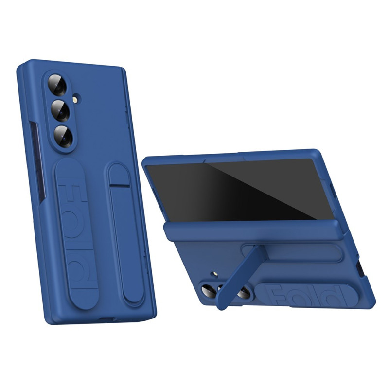 Samsung Galaxy Z Fold 7 Custodia Cinturino manuale e pellicola in vetro temperato