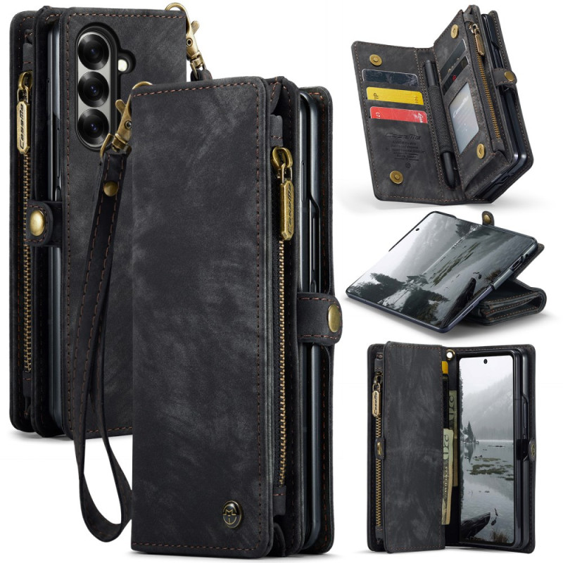 Custodia Samsung Galaxy Z Fold 7 Portafoglio staccabile CASEME