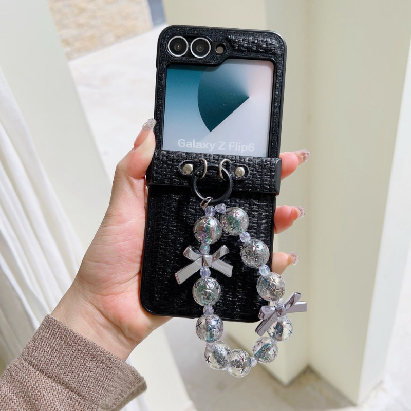 Custodia Samsung Galaxy Z Flip 7 FE / Z Flip 6 in ecopelle e drago fantasia