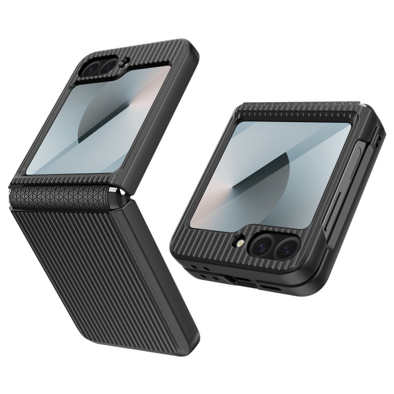 Samsung Galaxy Z Flip 7 FE / Z Flip 6 Custodia con design a strisce