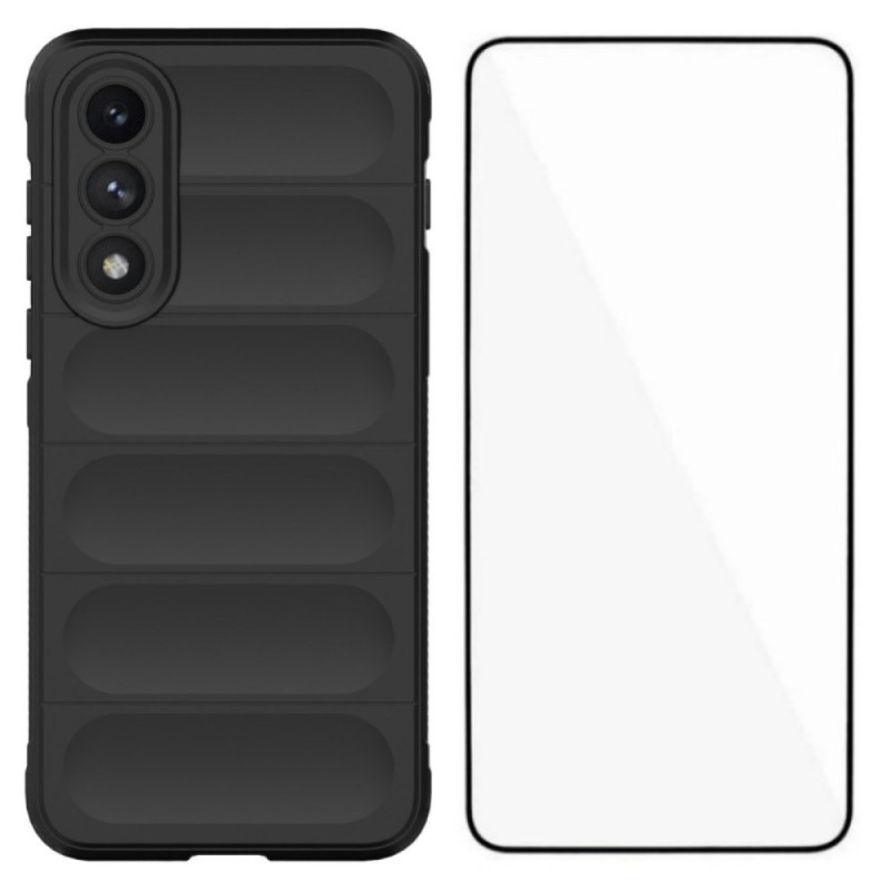 OnePlus Nord 5 Custodia antiscivolo con protezione schermo