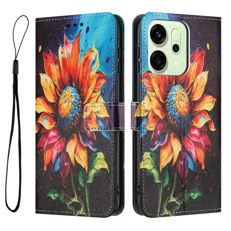 Custodia Oppo Reno 14 5G / 14F 5G modello Girasole