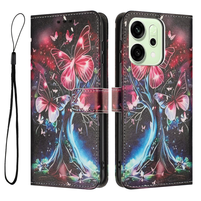 Custodia Oppo Reno 14 5G / 14F 5G Stampa farfalla