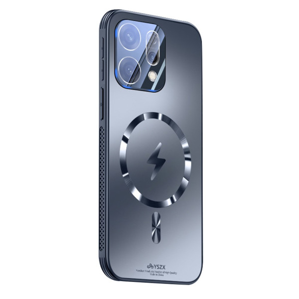 Oppo Reno 14 5G MagSafe compatibile Custodia effetto metallo