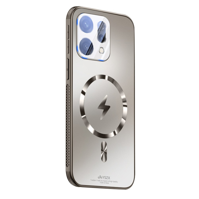 Oppo Reno 14 5G MagSafe compatibile Custodia effetto metallo