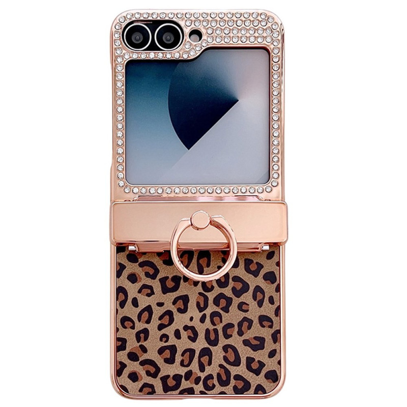 Custodia Samsung Galaxy Z Flip 7 FE / Z Flip 6 Leopard Design