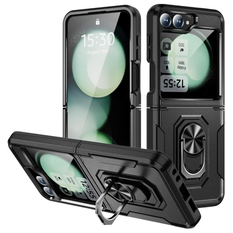 Samsung Galaxy Z Flip 7 FE / Z Flip 6 Custodia rigida con anello di supporto