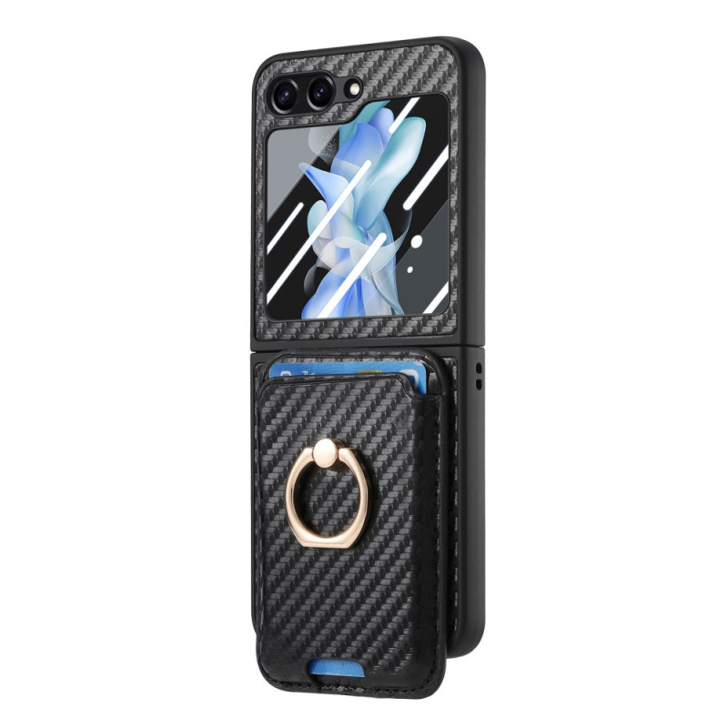 Samsung Galaxy Z Flip 7 FE / Z Flip 6 Scheda Custodia in fibra di carbonio