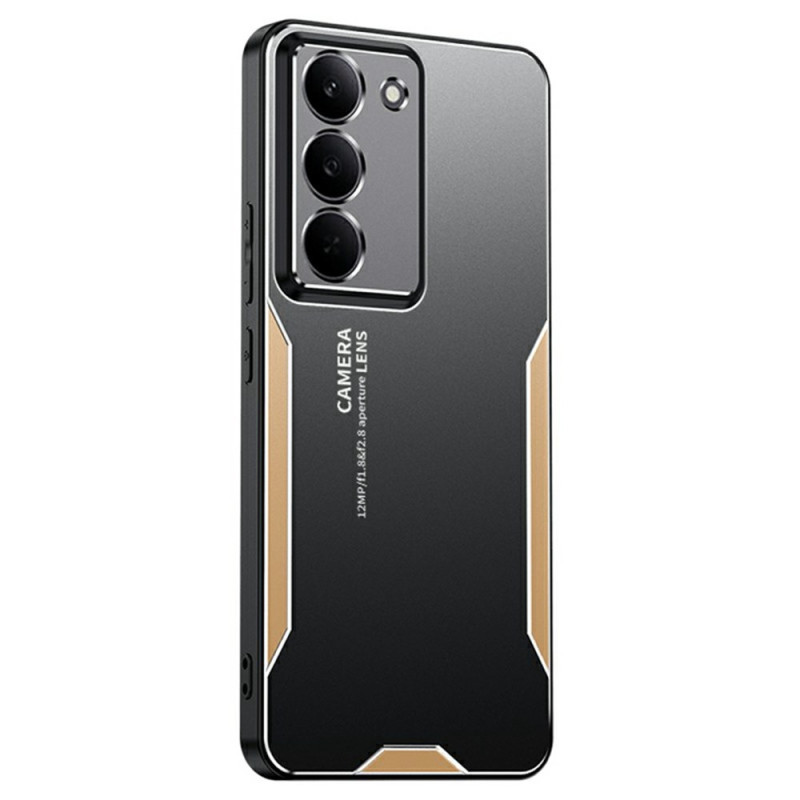 Cover per Realme 14X 5G effetto metallo