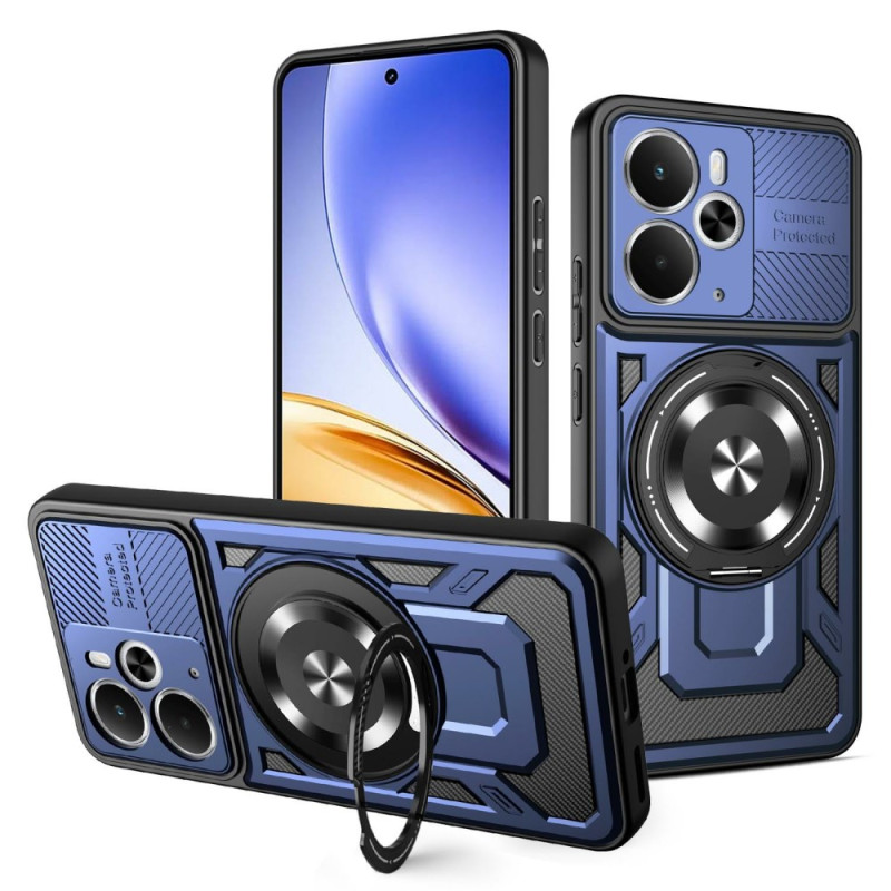 Coque Realme 14 5G Magnétique avec Support Rotatif