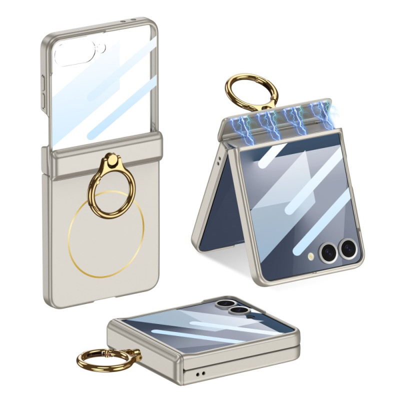 Samsung Galaxy Z Flip 7 Custodia magnetica con anello di supporto GKK