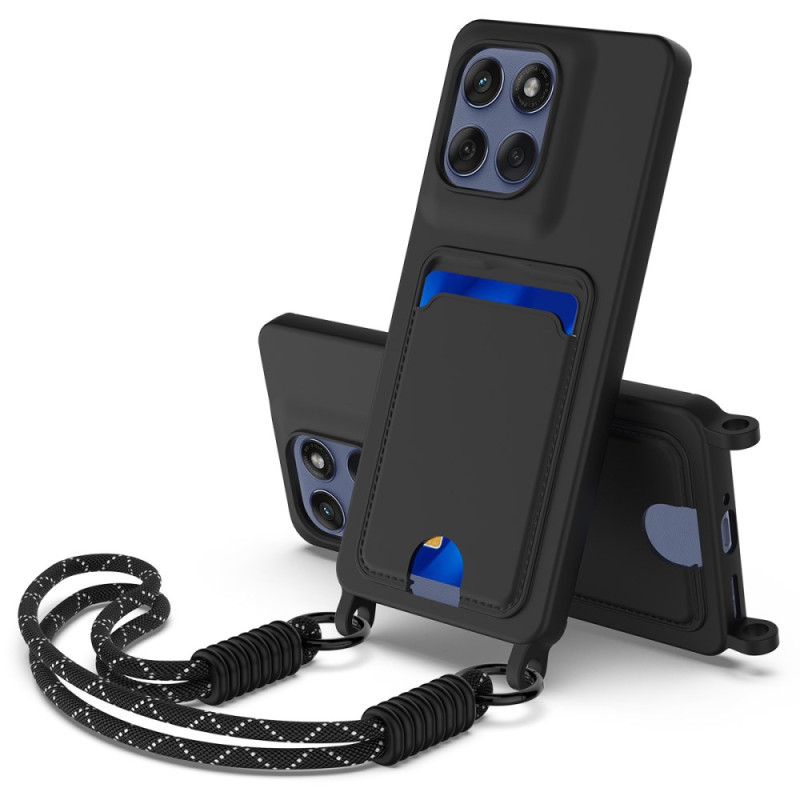 Motorola Edge 60 Pro Custodia per schede con cordoncino