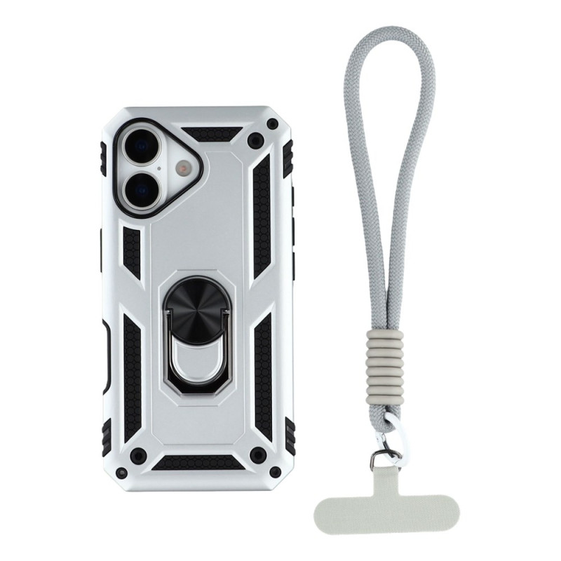 Custodia per iPhone 17 Supporto e cinturino rotante a 360°