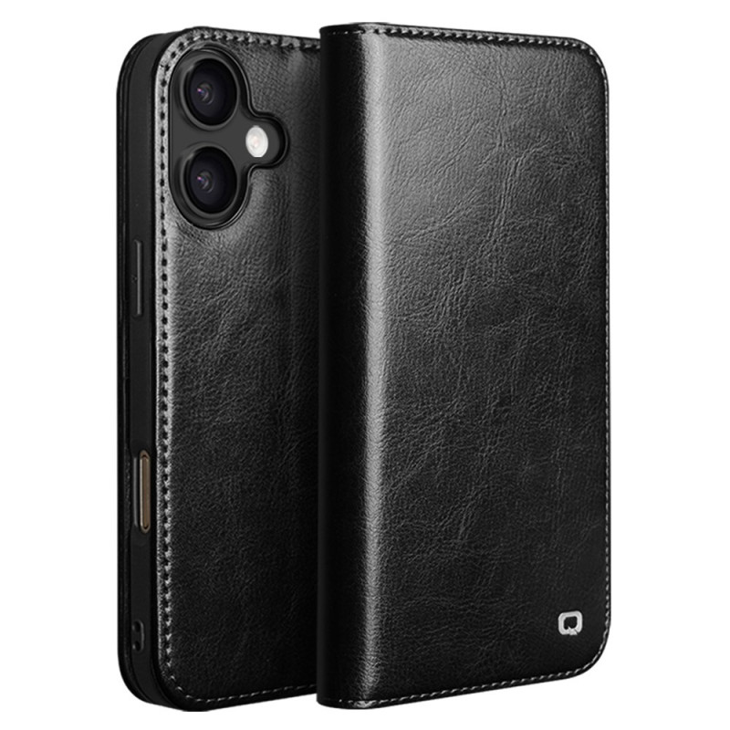 Flip Cover iPhone 17 Portafoglio in pelle QIALINO