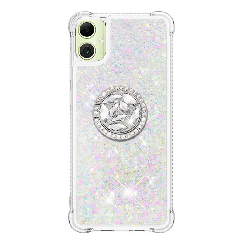 Samsung Galaxy A07 Custodia Glitter Ring Stand
