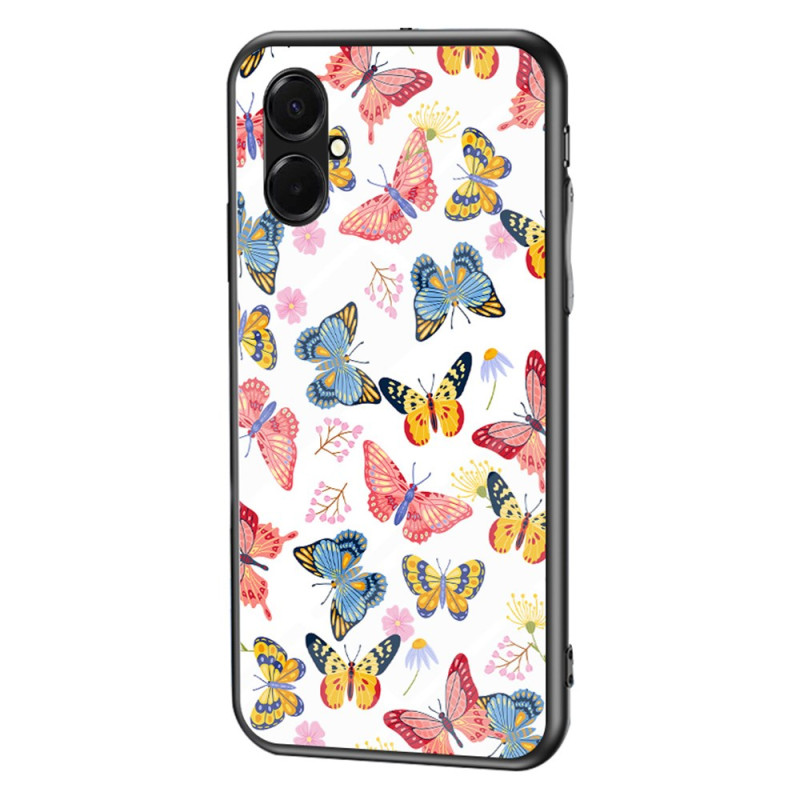 Samsung Galaxy A07 Custodia in vetro temperato Butterflies