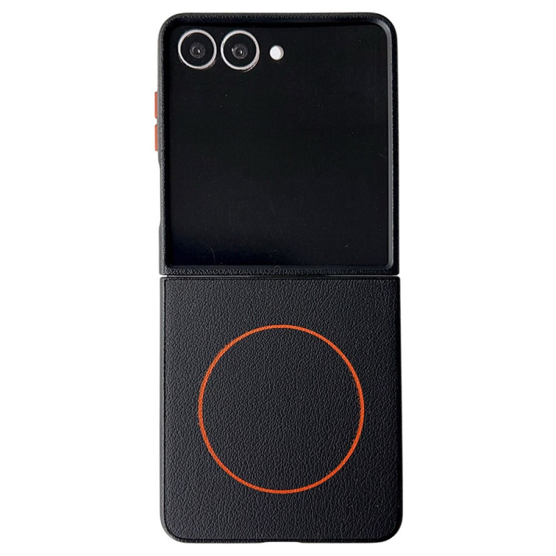 Samsung Galaxy Z Flip 7 Custodia compatibile MagSafe Ring Arancione