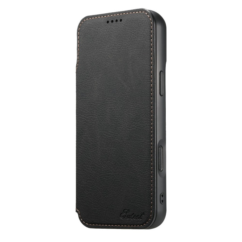 Flip Cover iPhone 17 Pro Max compatibile MagSafe SUTENI