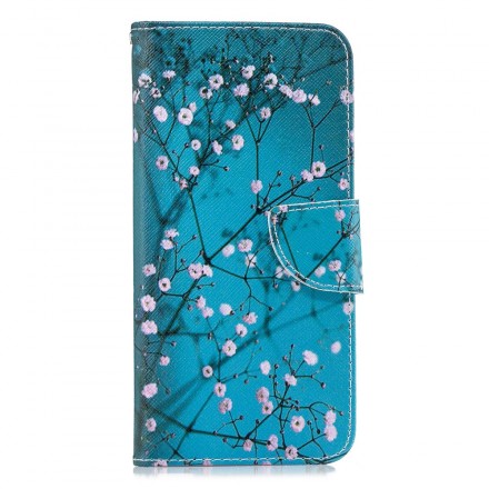 Custodia Samsung Galaxy J4 Plus Albero di fiori