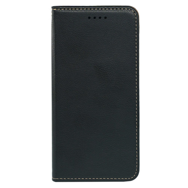 Flip Cover Xiaomi Redmi Note 14 5G / Poco M7 Pro 5G effetto pelle Litchi