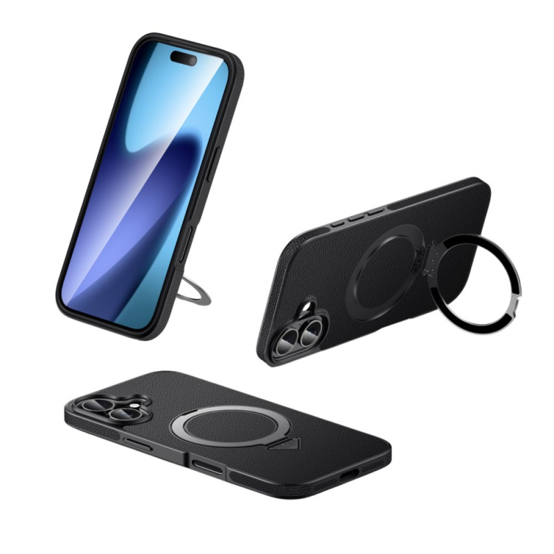 Custodia compatibile con iPhone 17 in pelle MagSafe con supporto