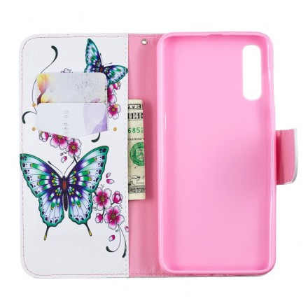 Custodia per Samsung Galaxy A50 Butterflies