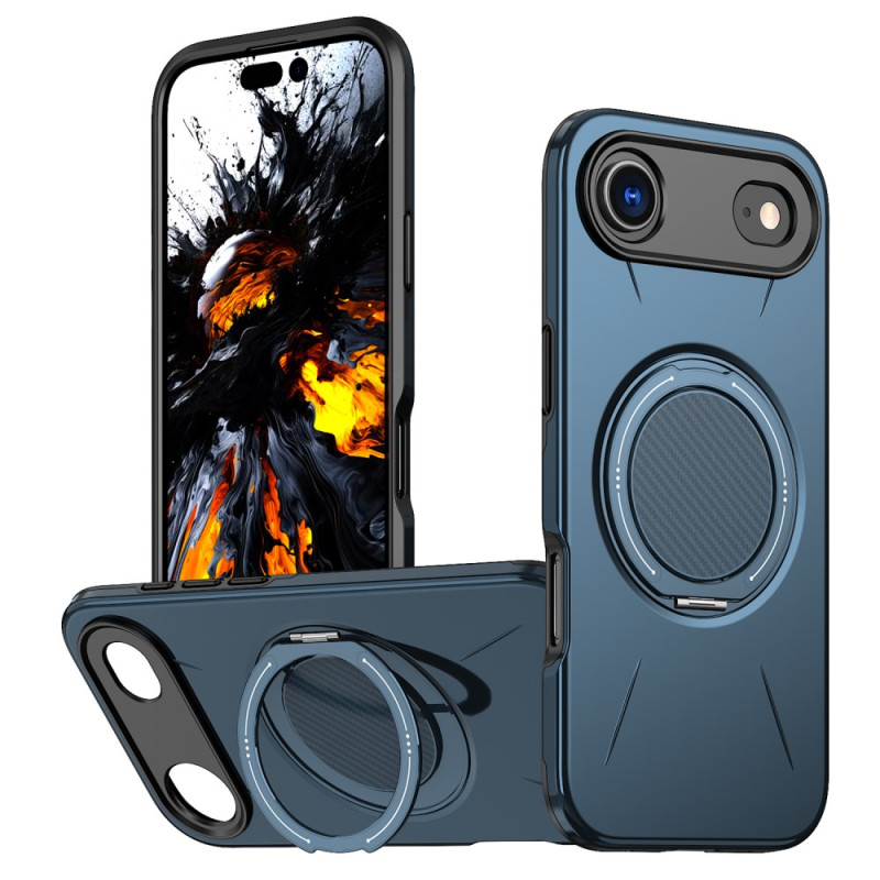 iPhone 17 Air Custodia magnetica con supporto rotante in stile metallico