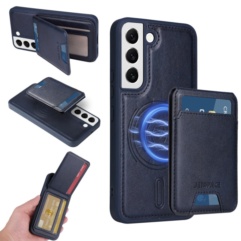 Samsung Galaxy S22 5G Custodia magnetica Porta carte staccabile