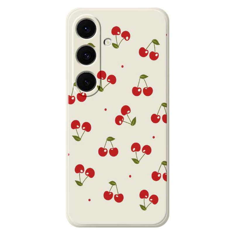 Samsung Galaxy S25 FE Custodia in silicone Cherry