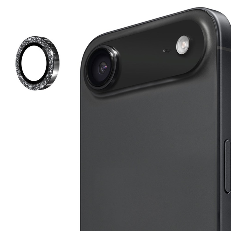Protecteur de Lentille de Caméra pour iPhone 17 Air Anneau Design Pailleté