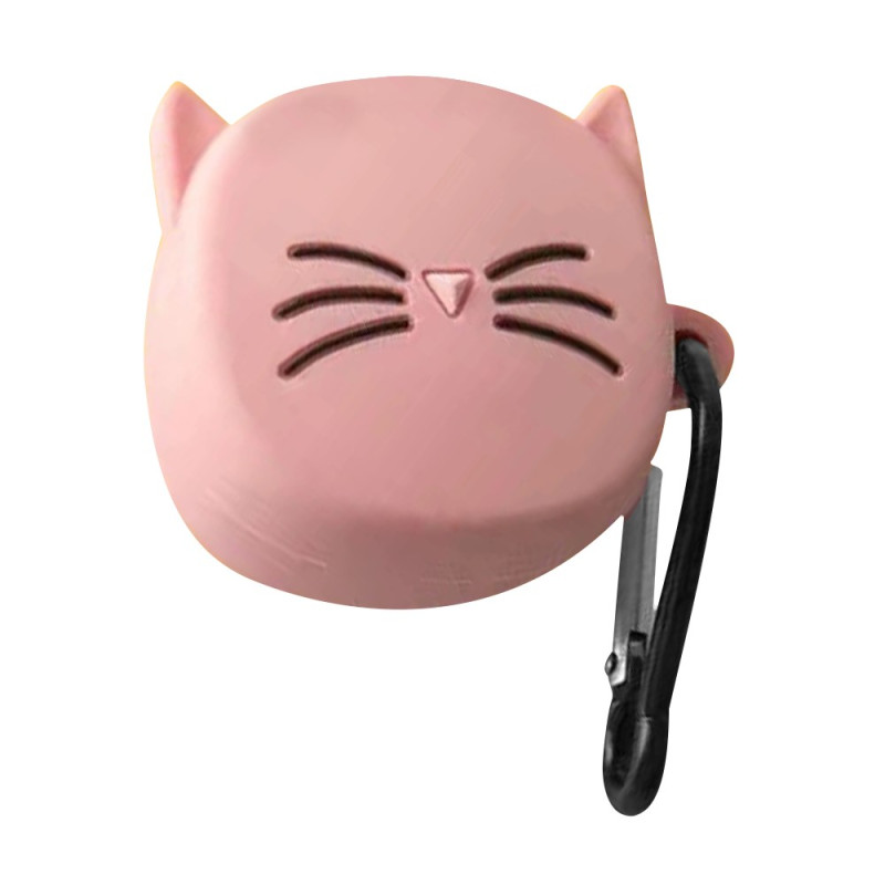 Samsung Galaxy Buds FE Custodia Gatto Rosa
