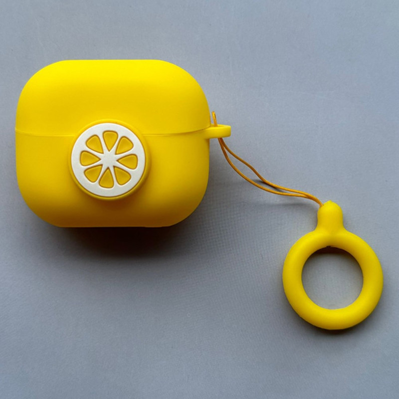 Custodia per Samsung Galaxy Buds3 Pro / Buds3 Giallo limone