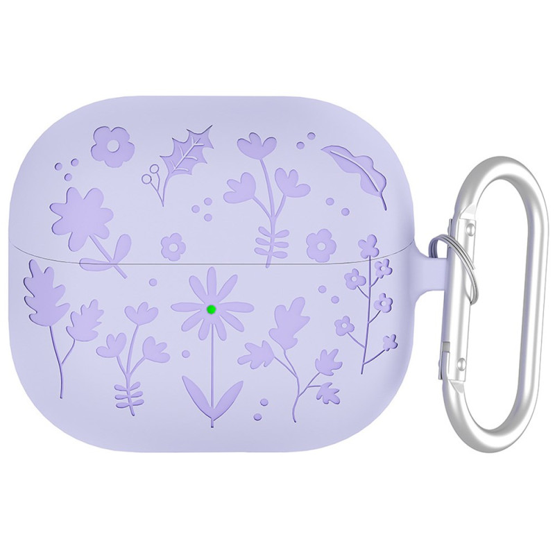 Samsung Galaxy Buds3 Pro / Buds3 Custodia in silicone dal design floreale