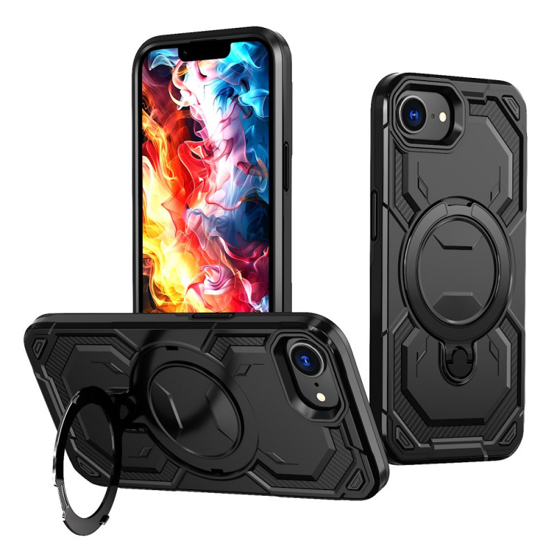 Custodia ultraresistente per iPhone 16E con supporto ad anello magnetico
