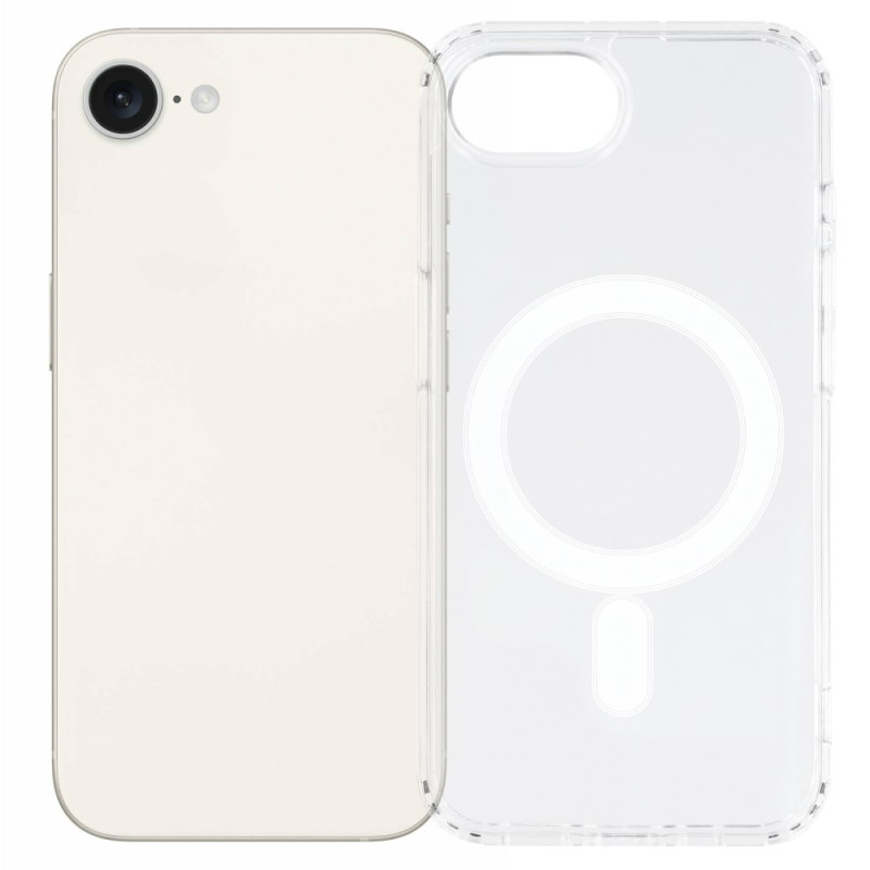 Custodia trasparente per iPhone 16E compatibile con MagSafe