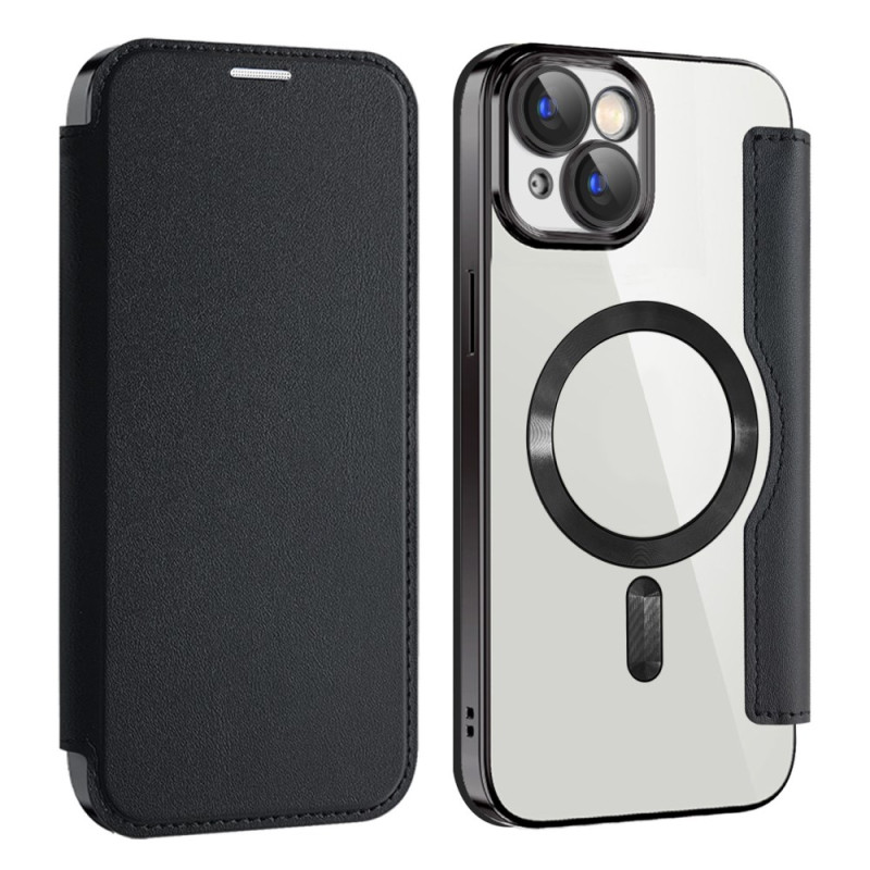 Flip Cover iPhone 15 MagSafe con portacarte RFID