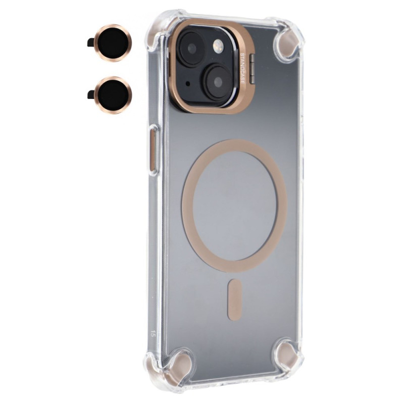 Custodia MagSafe per iPhone 15 con protezione schermo

