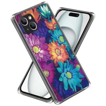 Custodia iPhone 15 Crisantemi