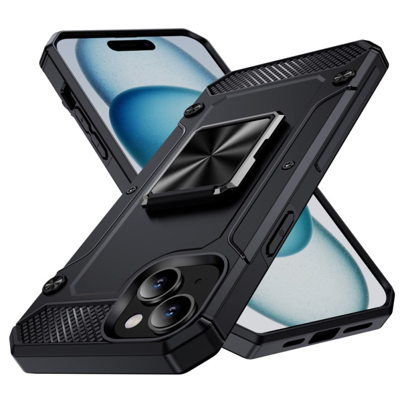 Custodia iPhone 15 Supporto ad anello rotante a 360 gradi,