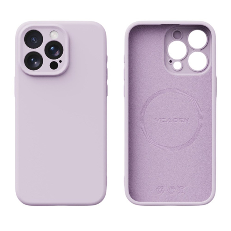Custodia iPhone 15 Pro Max in silicone MagSafe