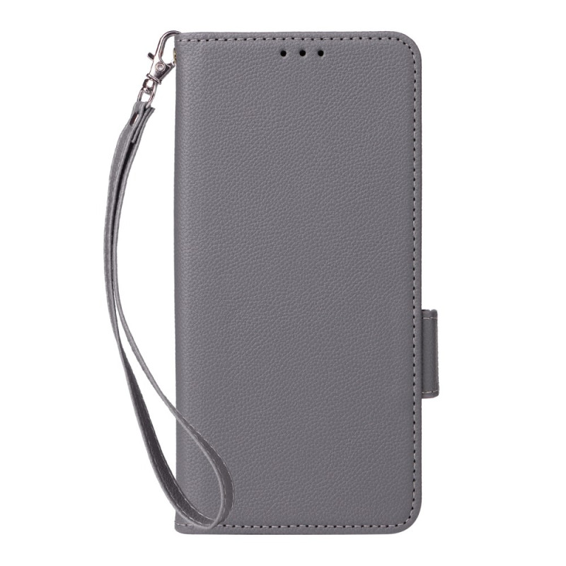 Xiaomi 15T Pro Custodia con cinturino in ecopelle