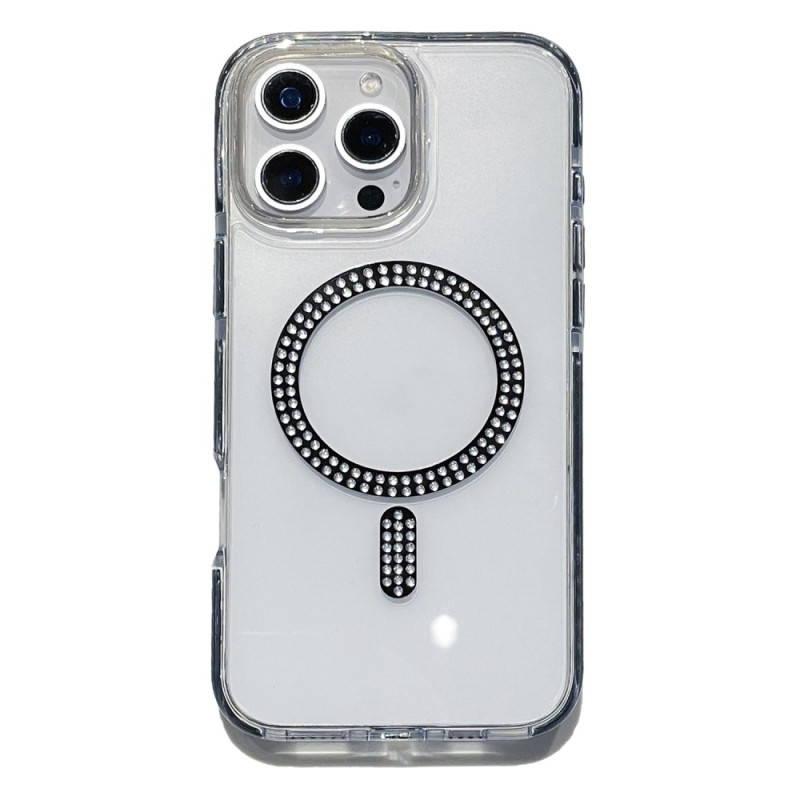 iPhone 15 Pro Max Custodia MagSafe Decorazione Strass