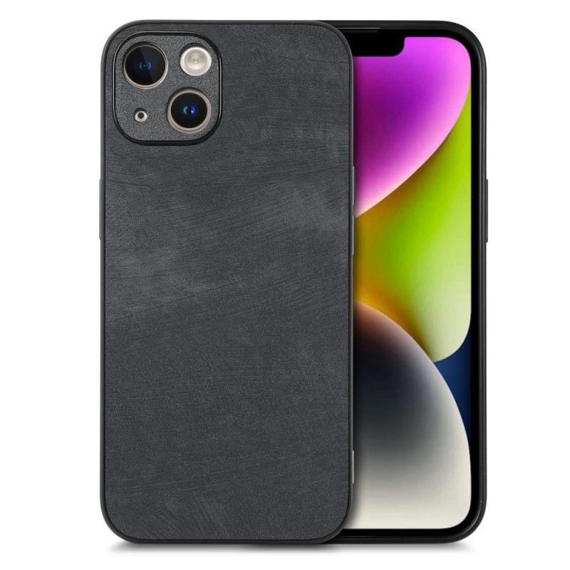 Custodia retro effetto pelle per iPhone 14