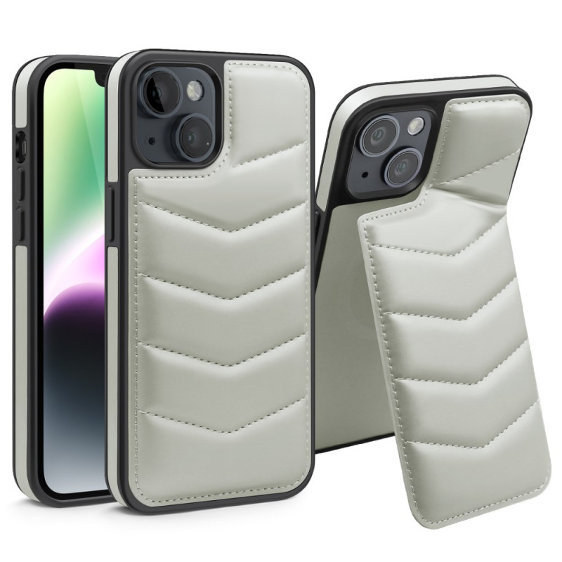Custodia per iPhone 14 MagSafe RFID imbottita per carte di credito