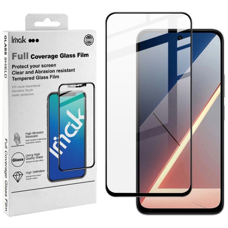 Protezione integrale in vetro temperato per lo schermo di Poco M7 4G IMAK