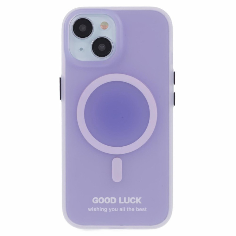 Custodia per iPhone 14 MagSafe traslucida e colorata