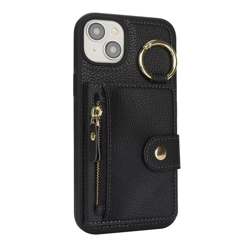 Custodia per iPhone 14 con supporto e portacarte