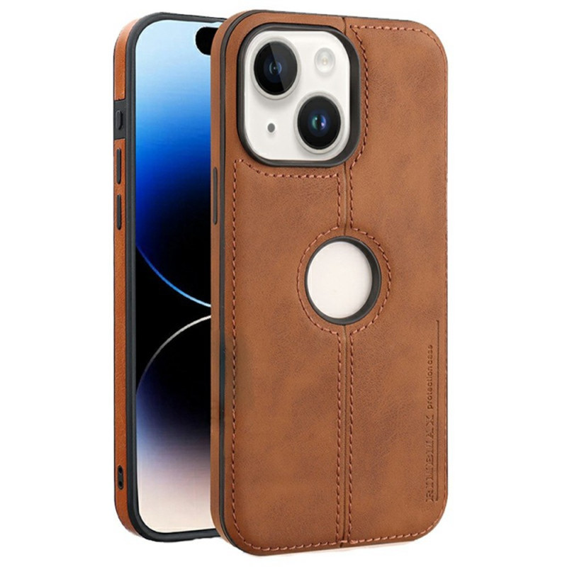 Logo della cover
 per iPhone 14 con effetto pelle
