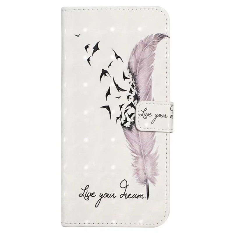 Xiaomi Redmi 15 4G Custodia Feather Pink 3D